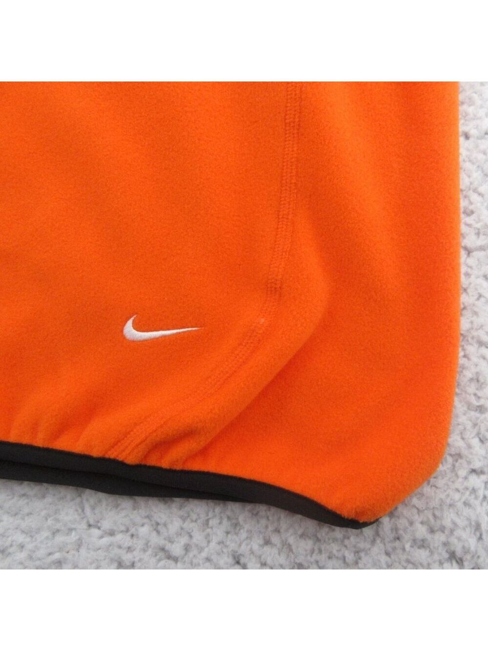 Nike ACG Wolf Tree Thermal Vest Polartec Orange Mens Size Medium NEW - Picture 10 of 15